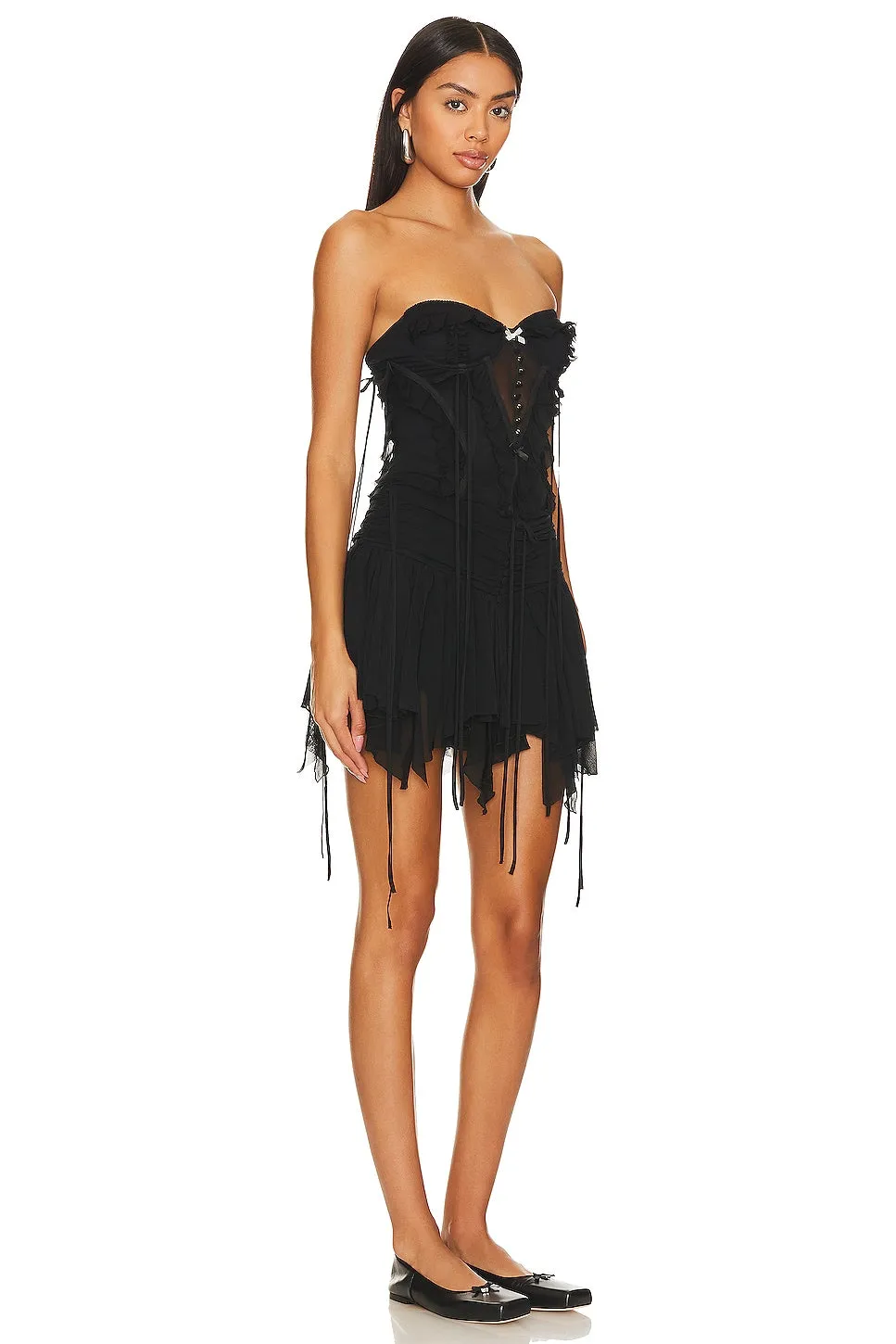 Aniye Records Caroline dress, black
