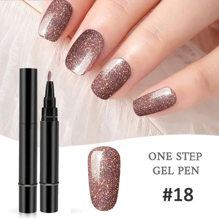 Christmas Sale 49% OFFOne Step Nail Gel PenBuy 2 PCS Or More Get Free Shipping