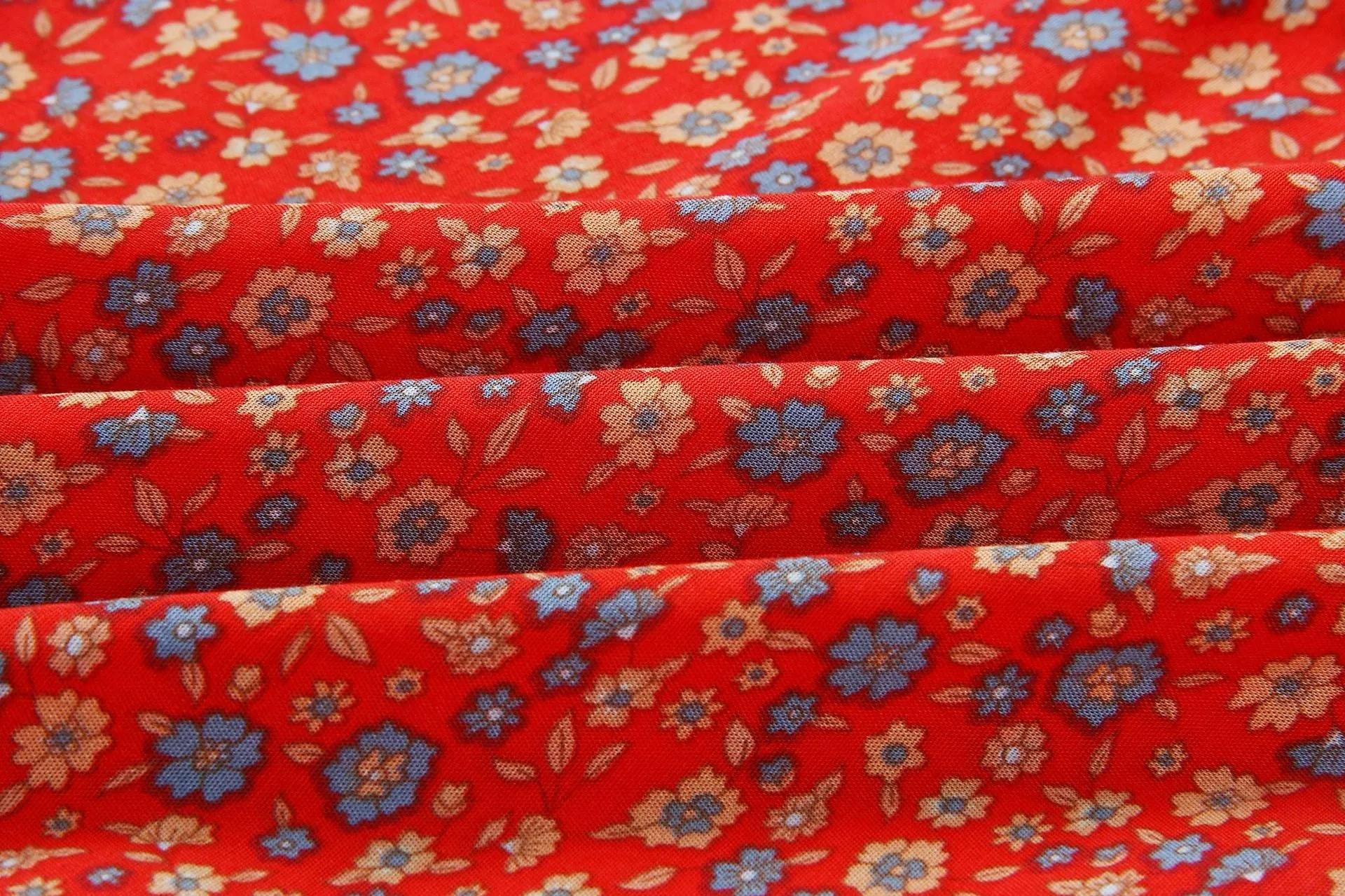 Floral Boho Casual Maxi Skirt