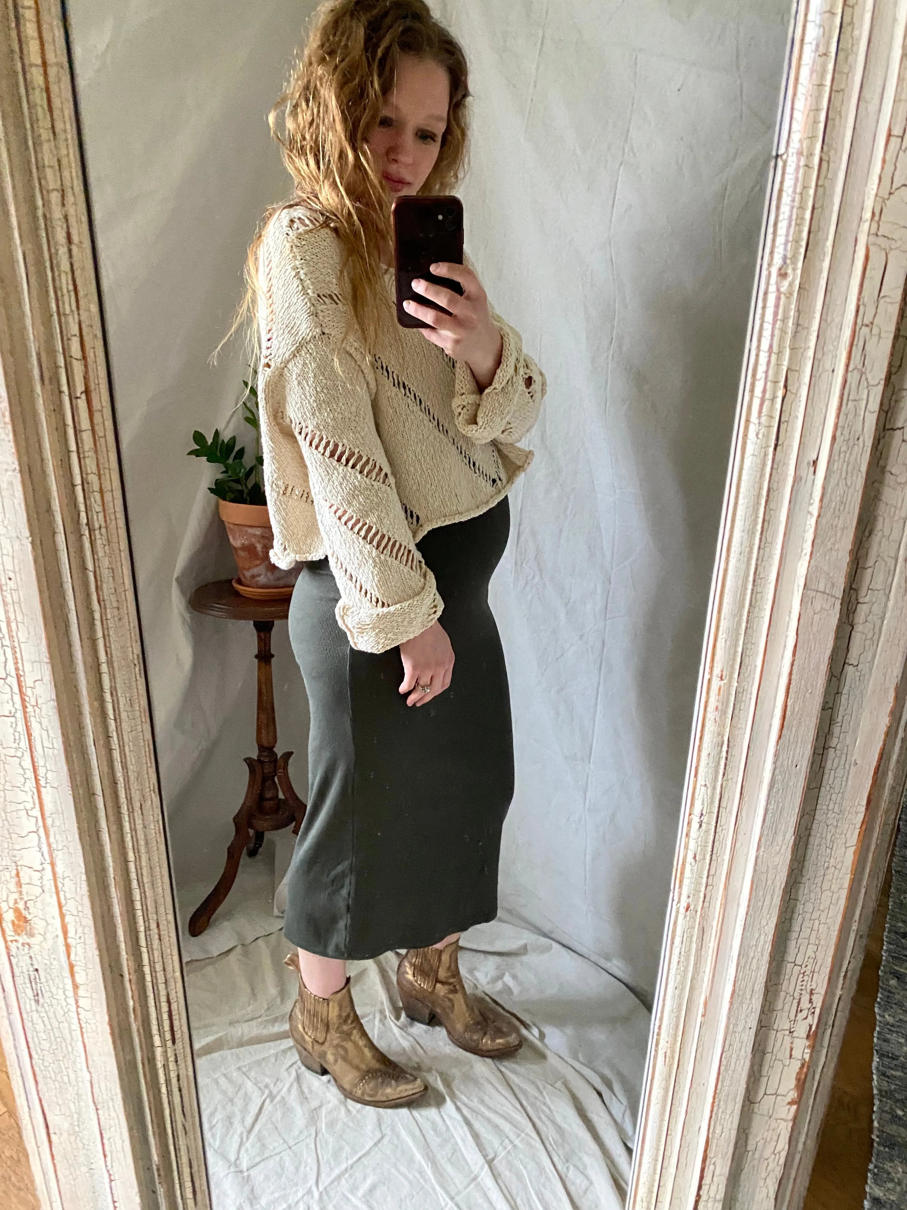 Free People Hardy popover sweater