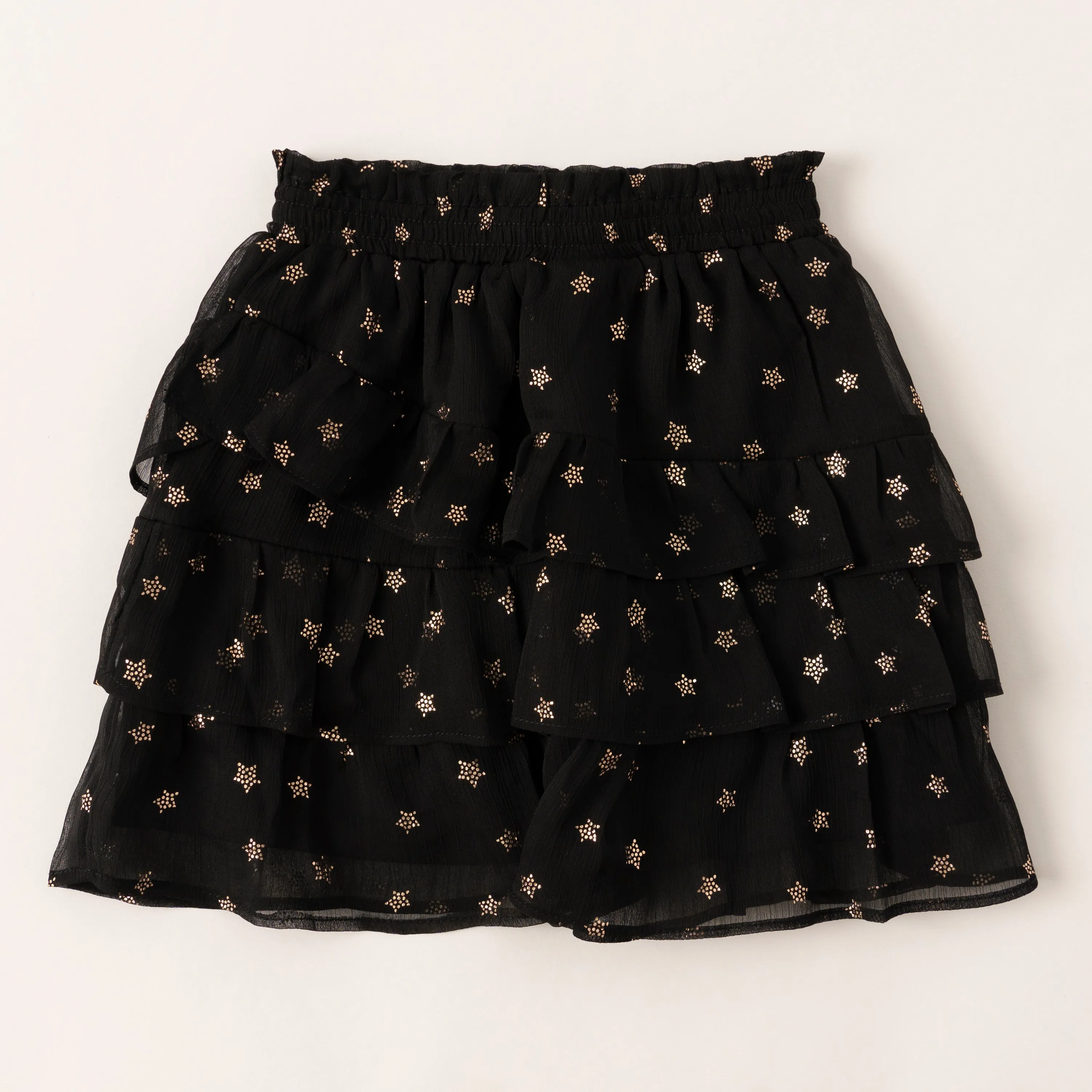 Glitter Star Tiered Skirt