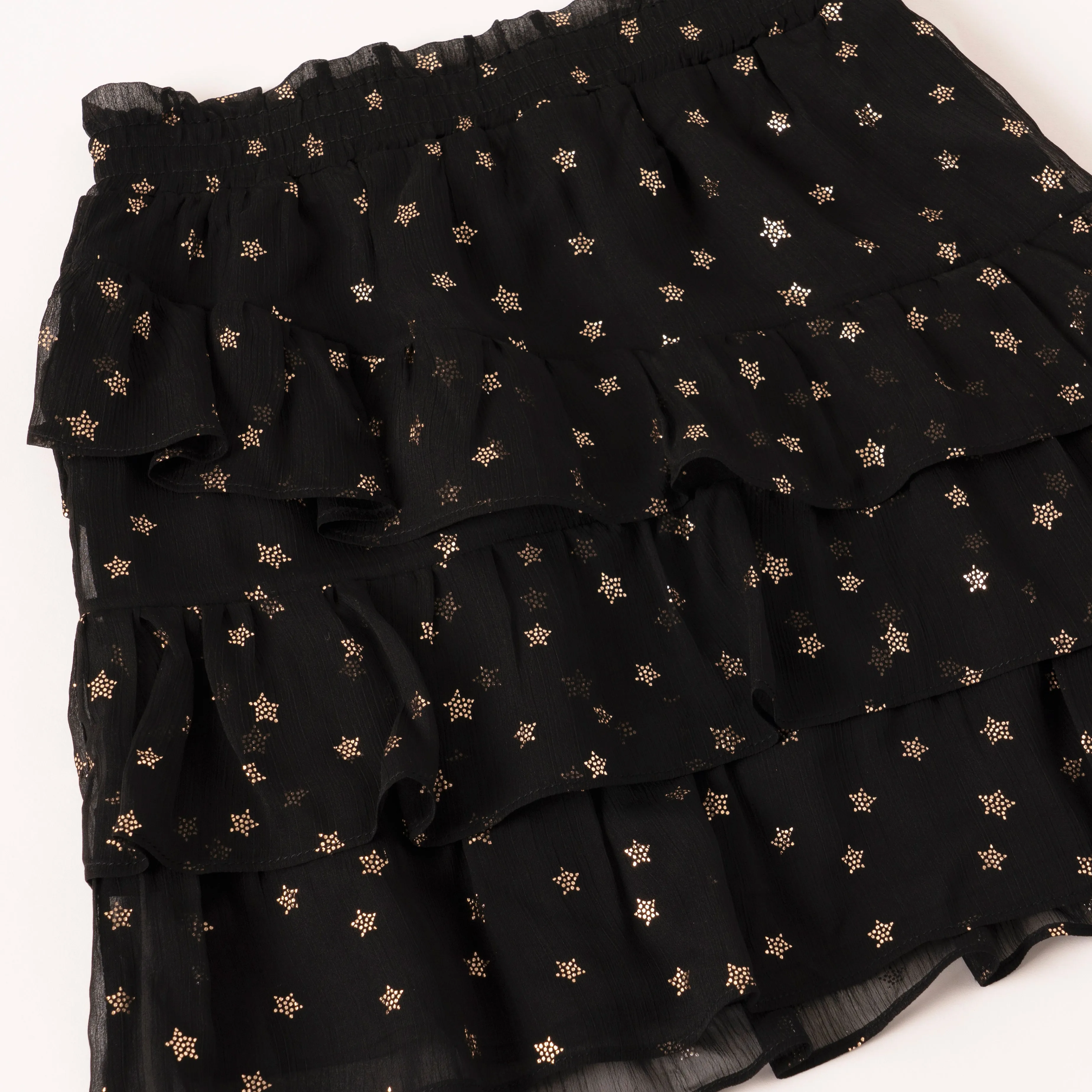 Glitter Star Tiered Skirt