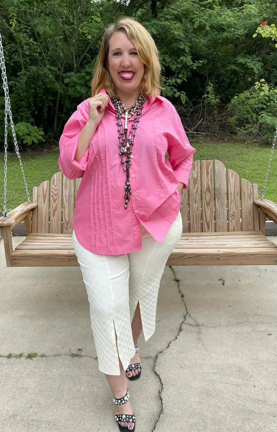 HC Front Pleated Shirt