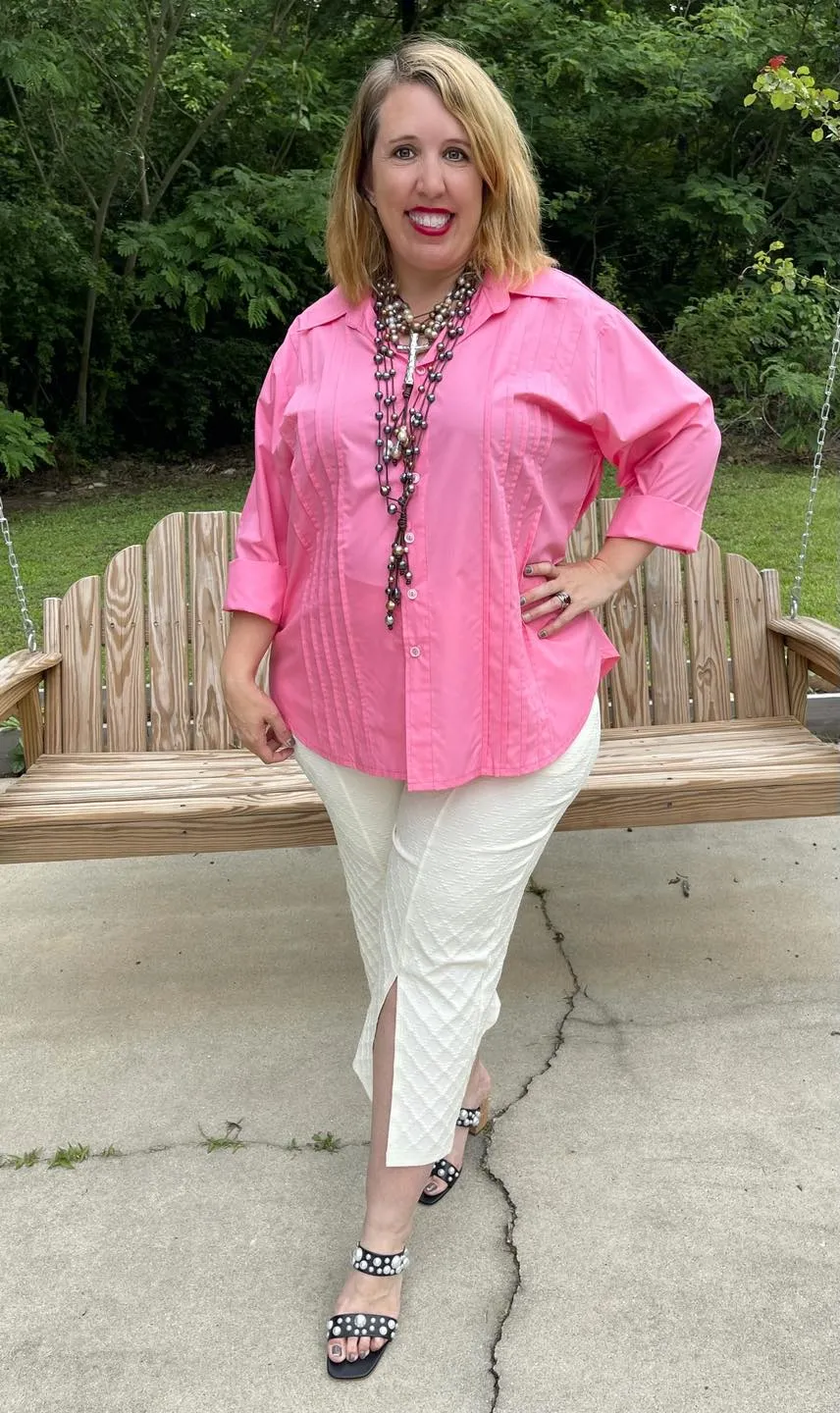 HC Front Pleated Shirt
