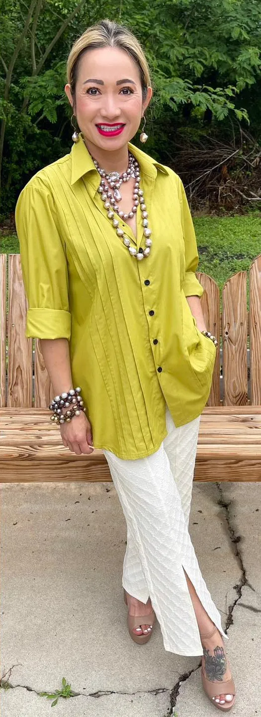 HC Front Pleated Shirt