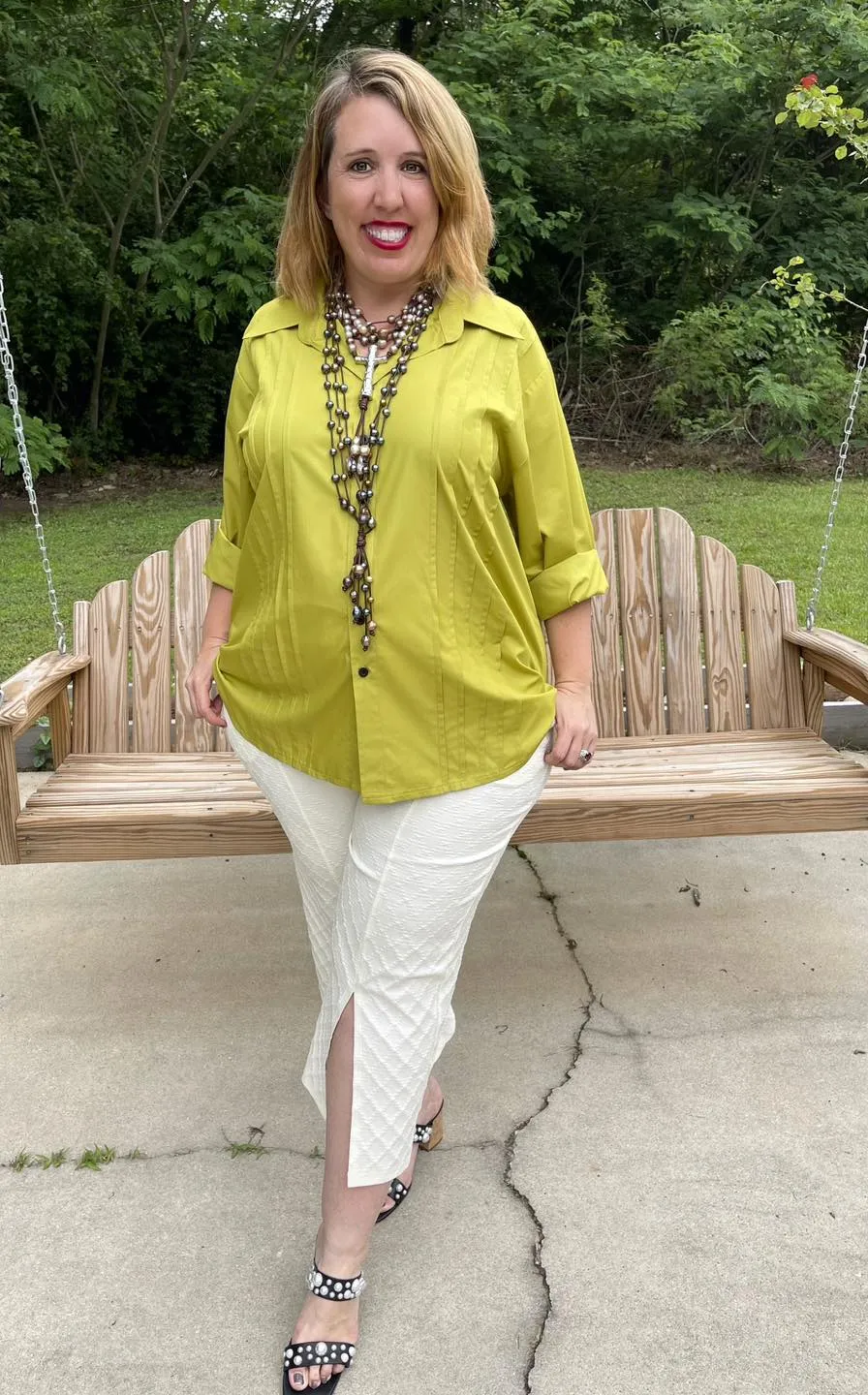 HC Front Pleated Shirt