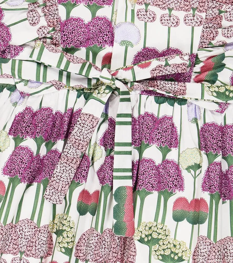 La Coqueta Floral Cinta Dress, Multicolor