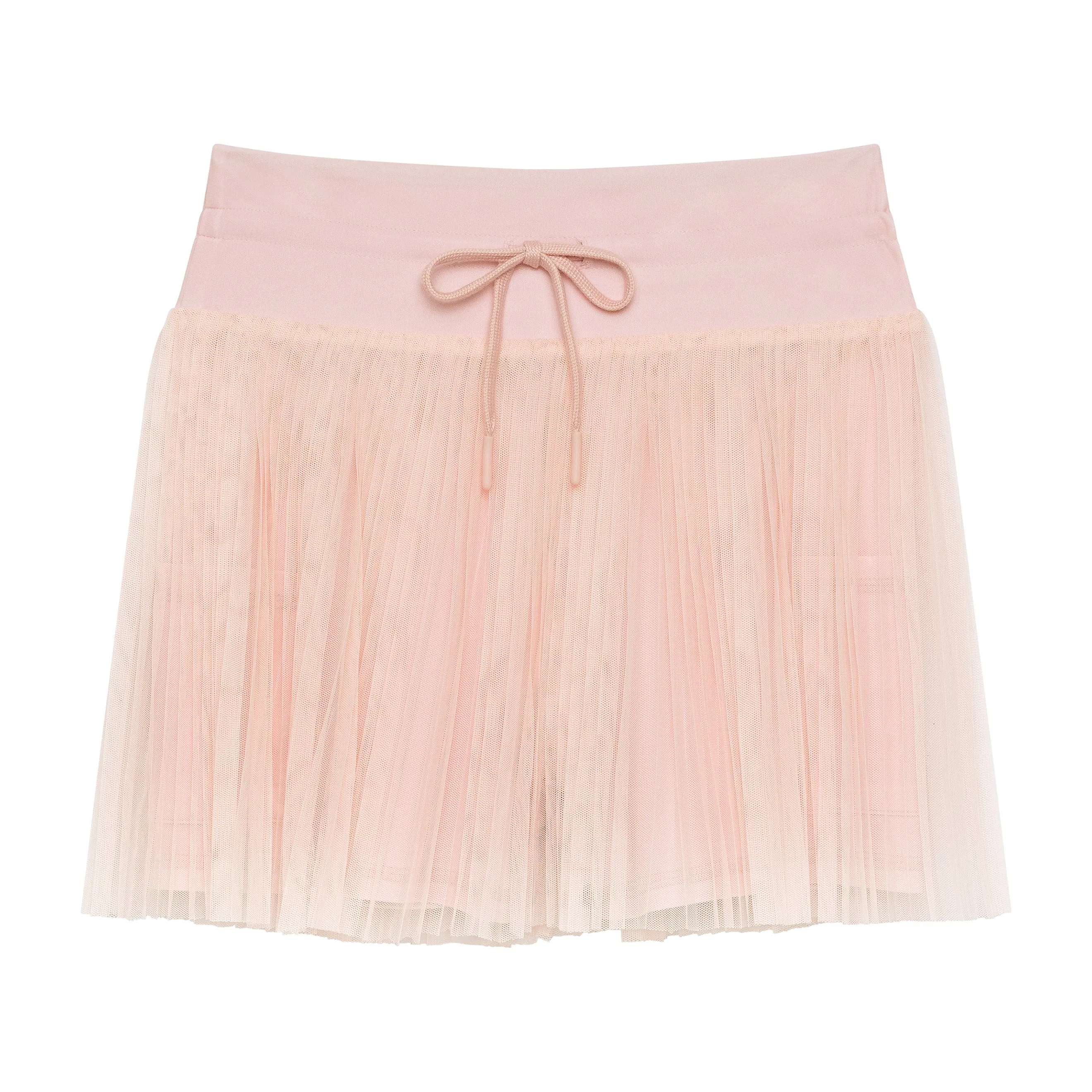 Pink Pleated Skirt