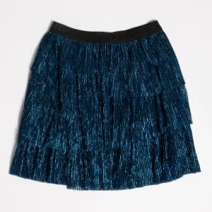 Twisted Metallic Skirt