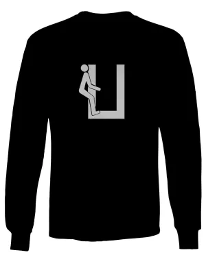 VICES AND VIRTUESS Hilarious Fuck U You Funny Offensive Graphic mens Long sleeve t shirt