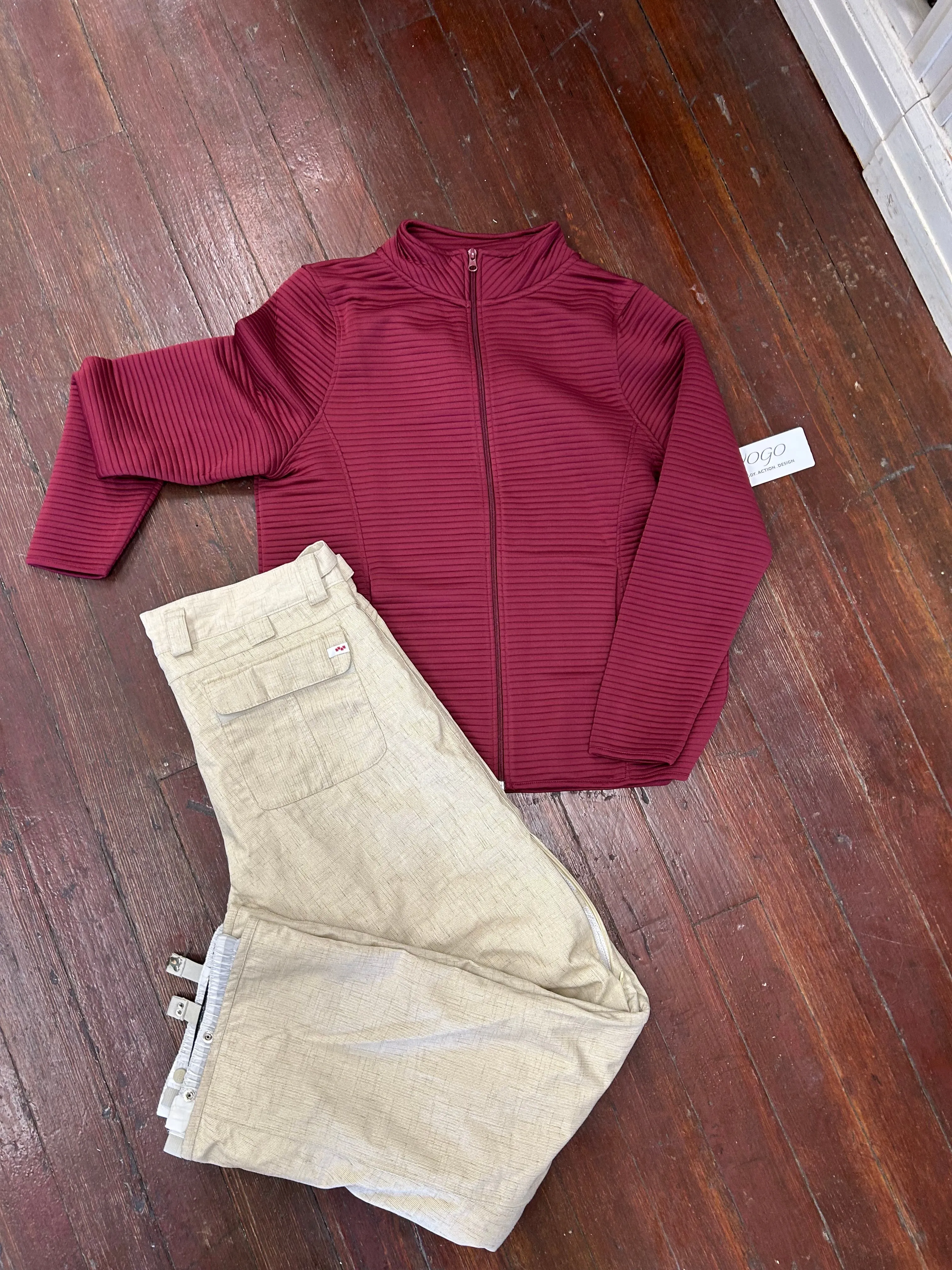 Vogo Burgundy Jackets/Coats, XL