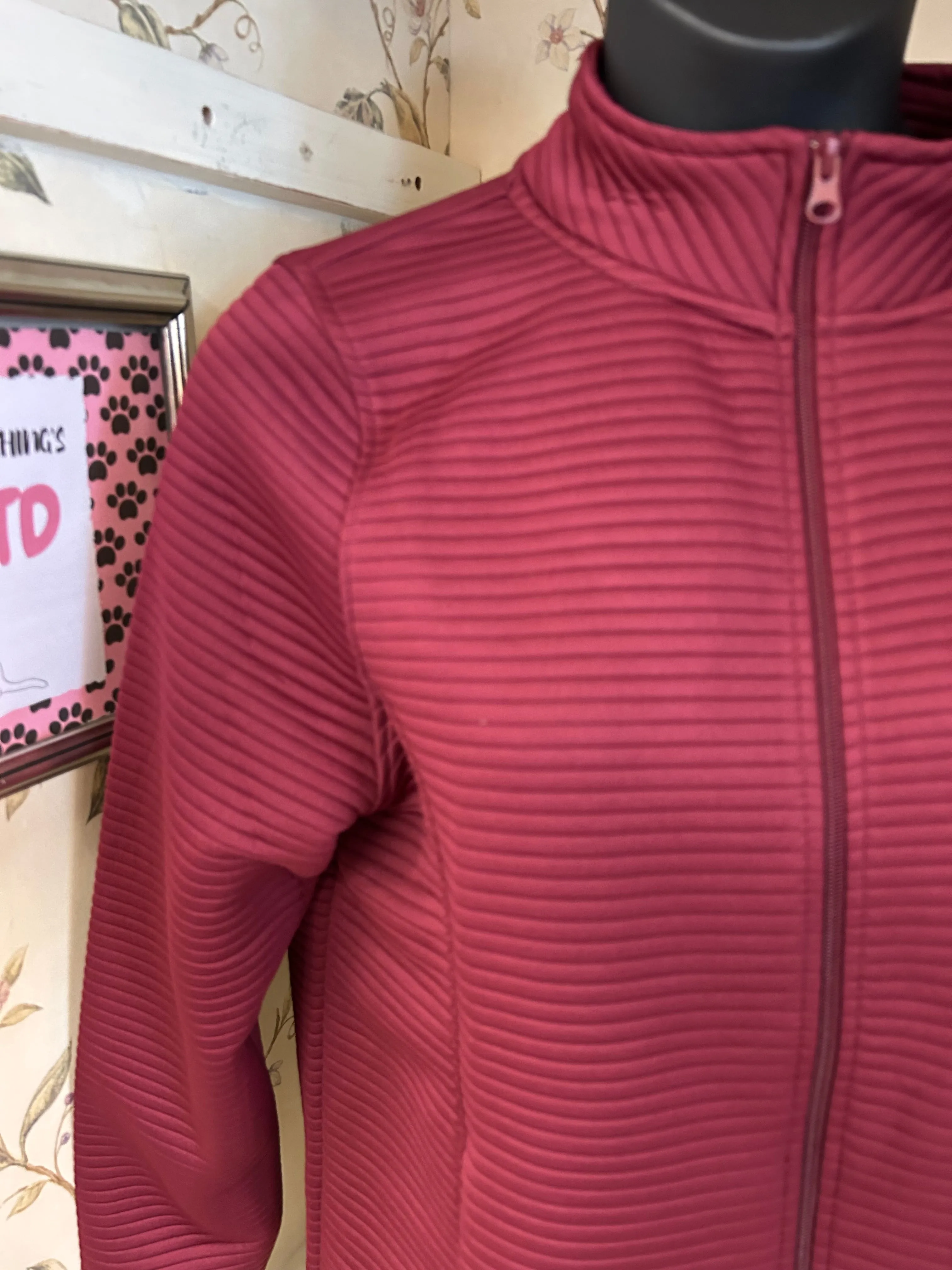 Vogo Burgundy Jackets/Coats, XL