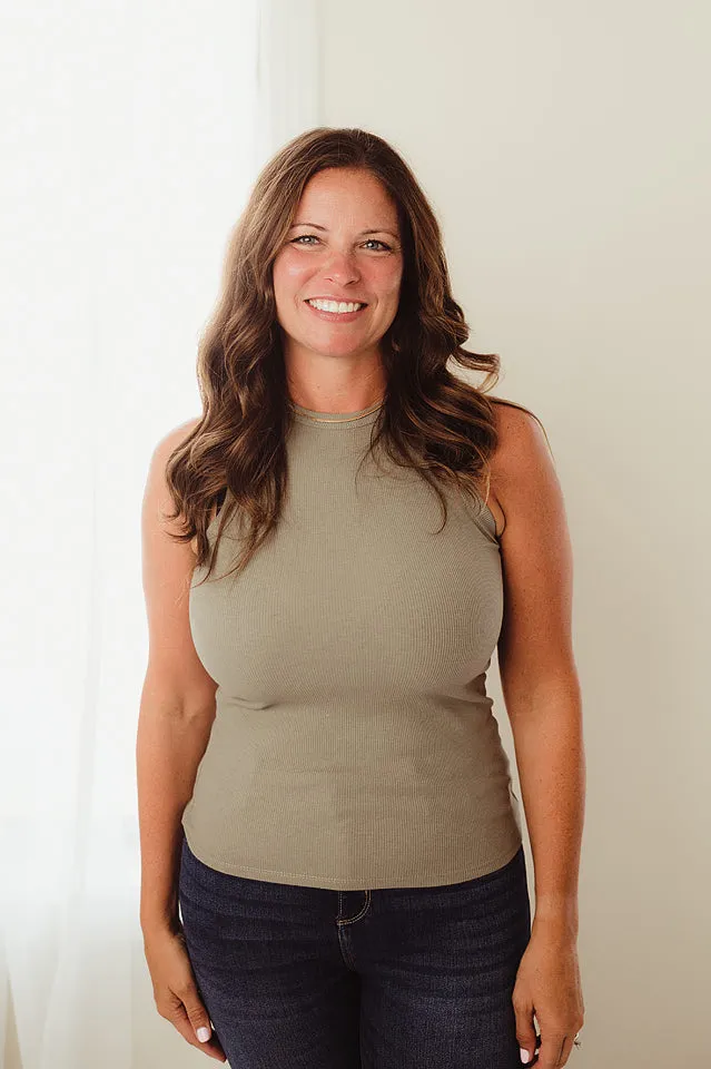 Wide Banded Ribbed Tank