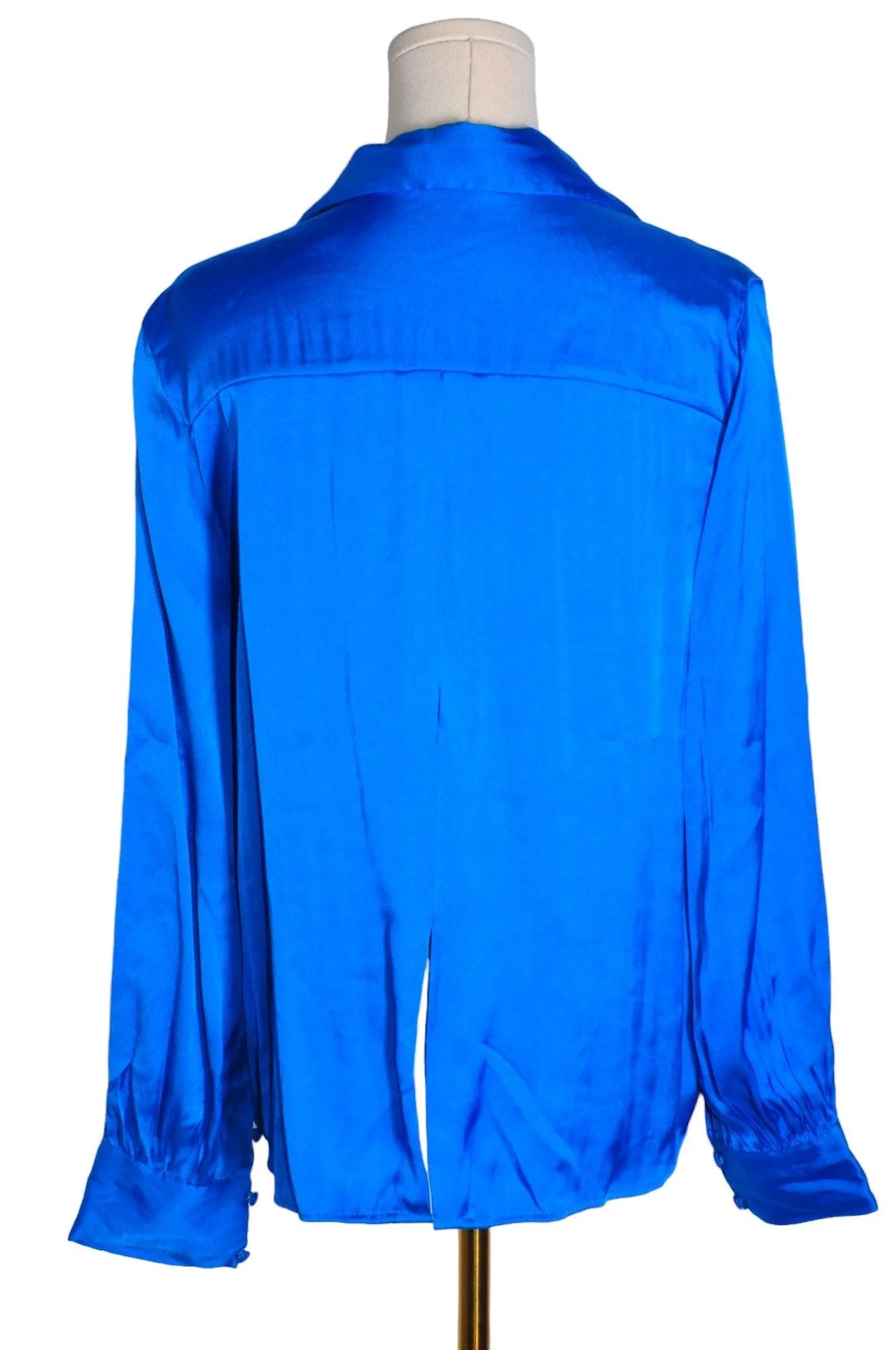ZARA Women Blouses Regular fit in Blue - L